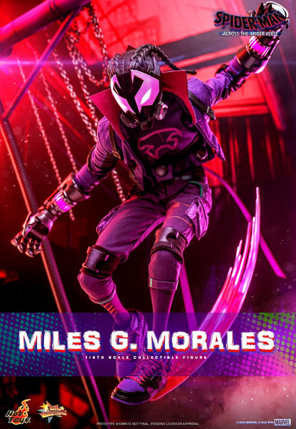 Preventa Figura MILES G. MORALES - Spider-Man: Across the Spider-Verse marca Hot Toys MMS725 escala 1/6