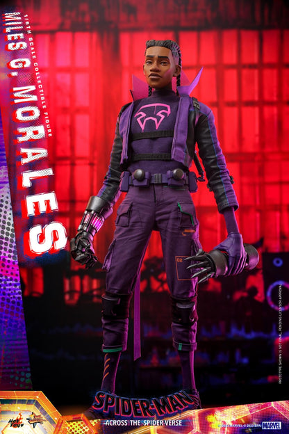 Preventa Figura MILES G. MORALES - Spider-Man: Across the Spider-Verse marca Hot Toys MMS725 escala 1/6