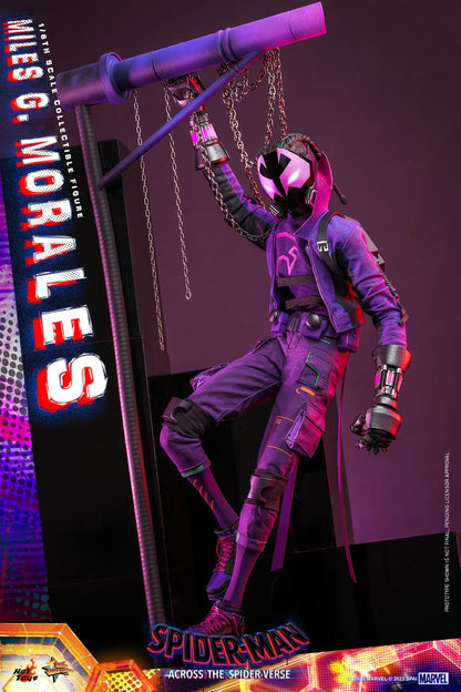 Preventa Figura MILES G. MORALES - Spider-Man: Across the Spider-Verse marca Hot Toys MMS725 escala 1/6