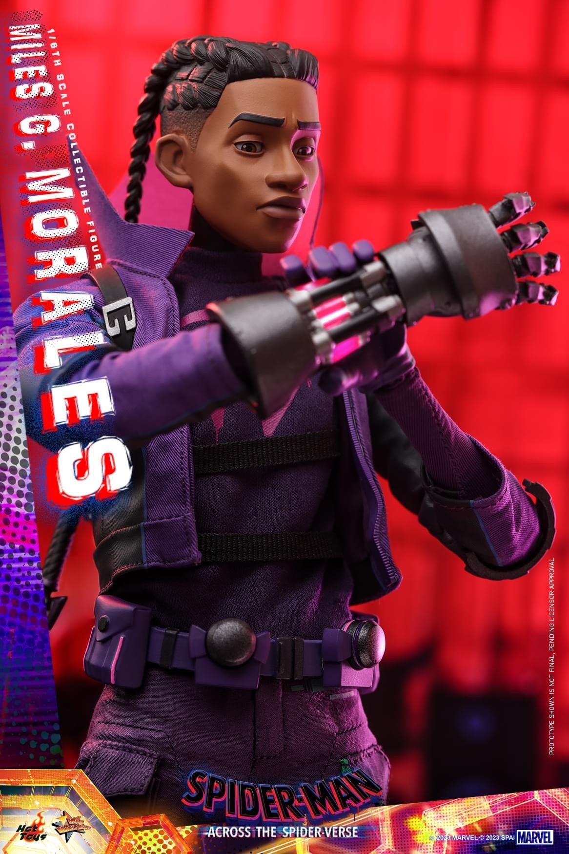 Preventa Figura MILES G. MORALES - Spider-Man: Across the Spider-Verse marca Hot Toys MMS725 escala 1/6