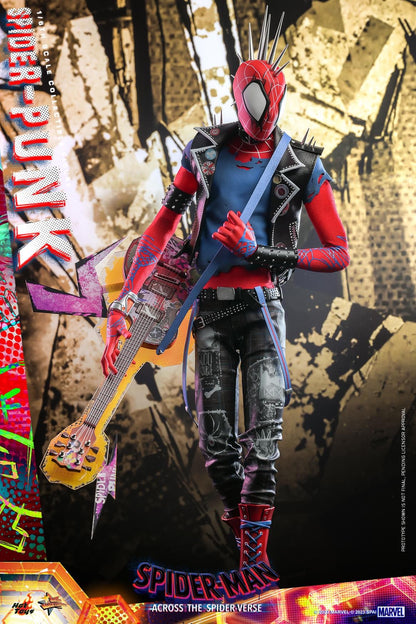 Preventa Figura SPIDER-PUNK - Spider-Man: Across the Spider-Verse marca Hot Toys MMS726 escala 1/6