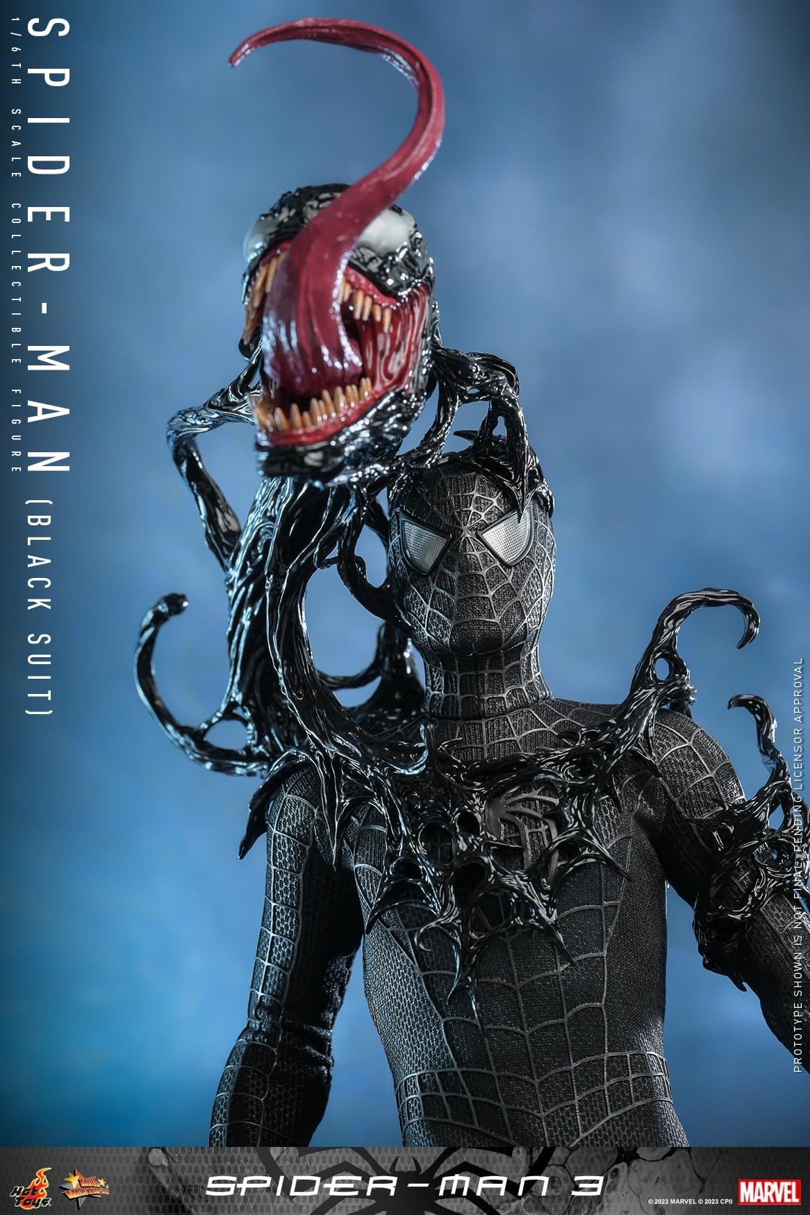 Preventa Figura SPIDER-MAN (Black Suit) - Spider-Man 3 marca Hot Toys MMS727 escala 1/6