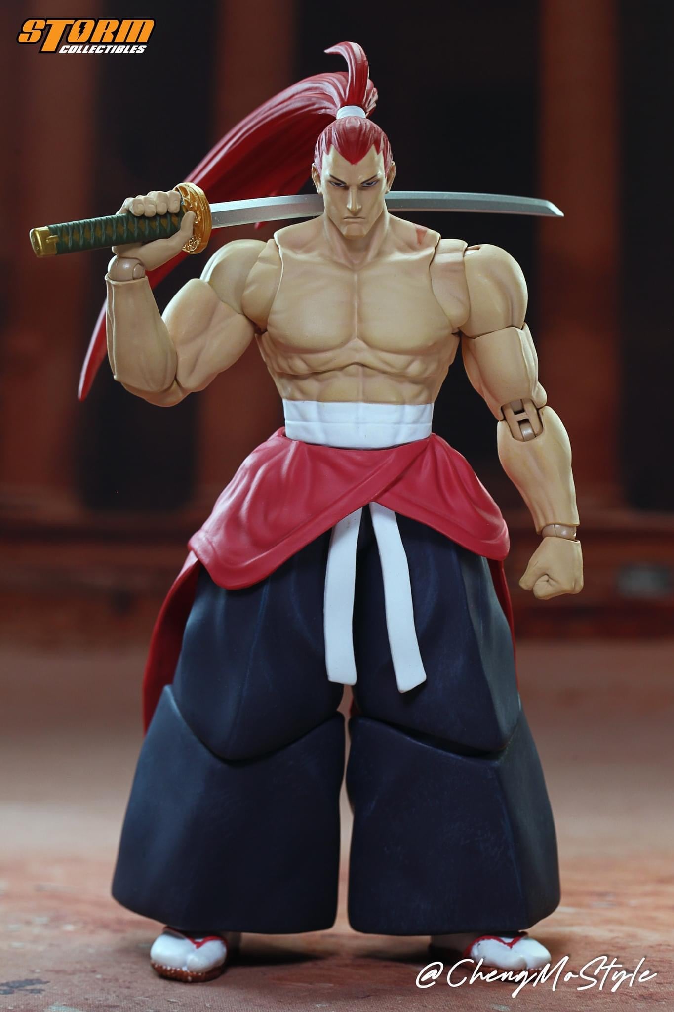 Pedido Figura Genjuro Kibagami - Samurai Shodown VI marca Storm Collectibles SNSS04 escala pequeña 1/12