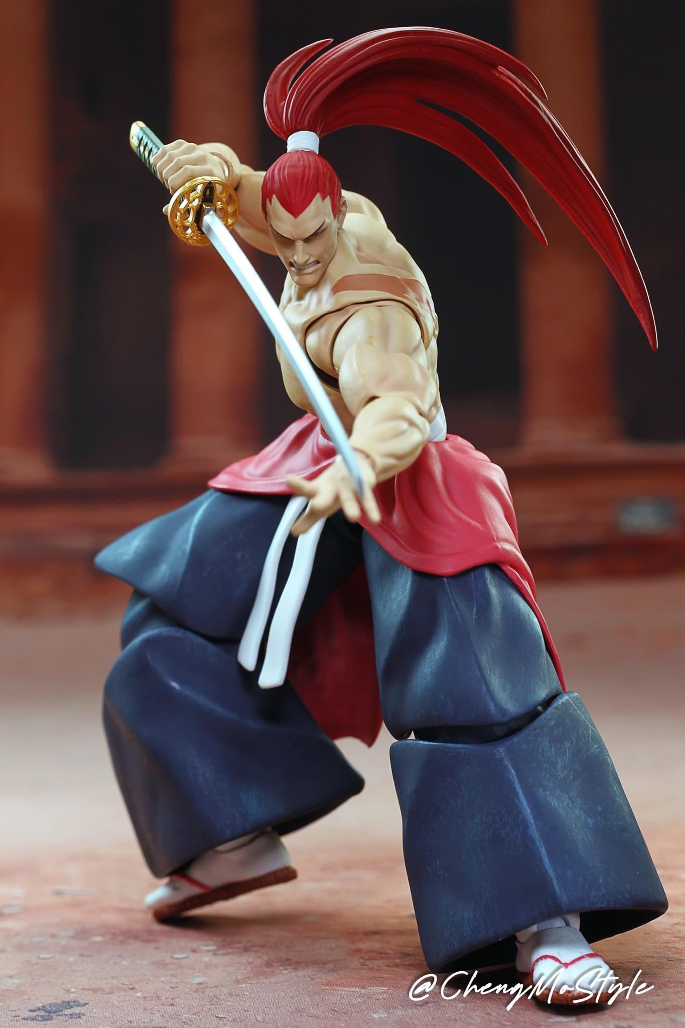 Pedido Figura Genjuro Kibagami - Samurai Shodown VI marca Storm Collectibles SNSS04 escala pequeña 1/12