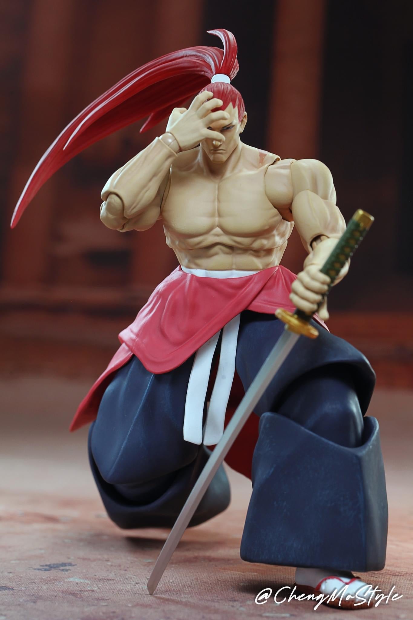 Pedido Figura Genjuro Kibagami - Samurai Shodown VI marca Storm Collectibles SNSS04 escala pequeña 1/12