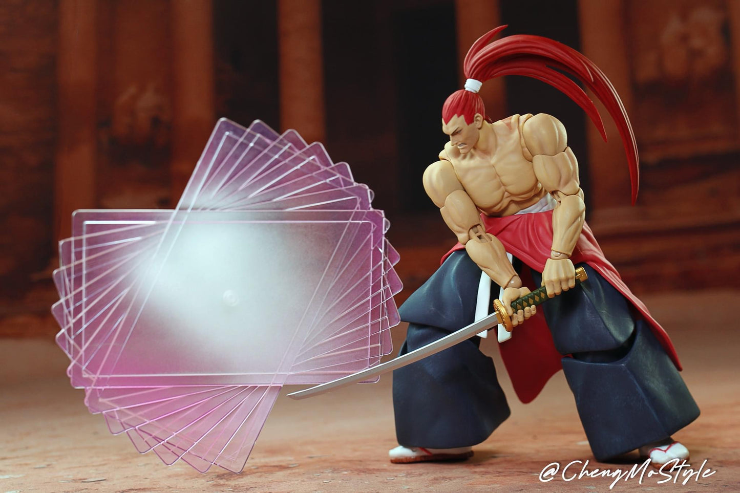 Pedido Figura Genjuro Kibagami - Samurai Shodown VI marca Storm Collectibles SNSS04 escala pequeña 1/12