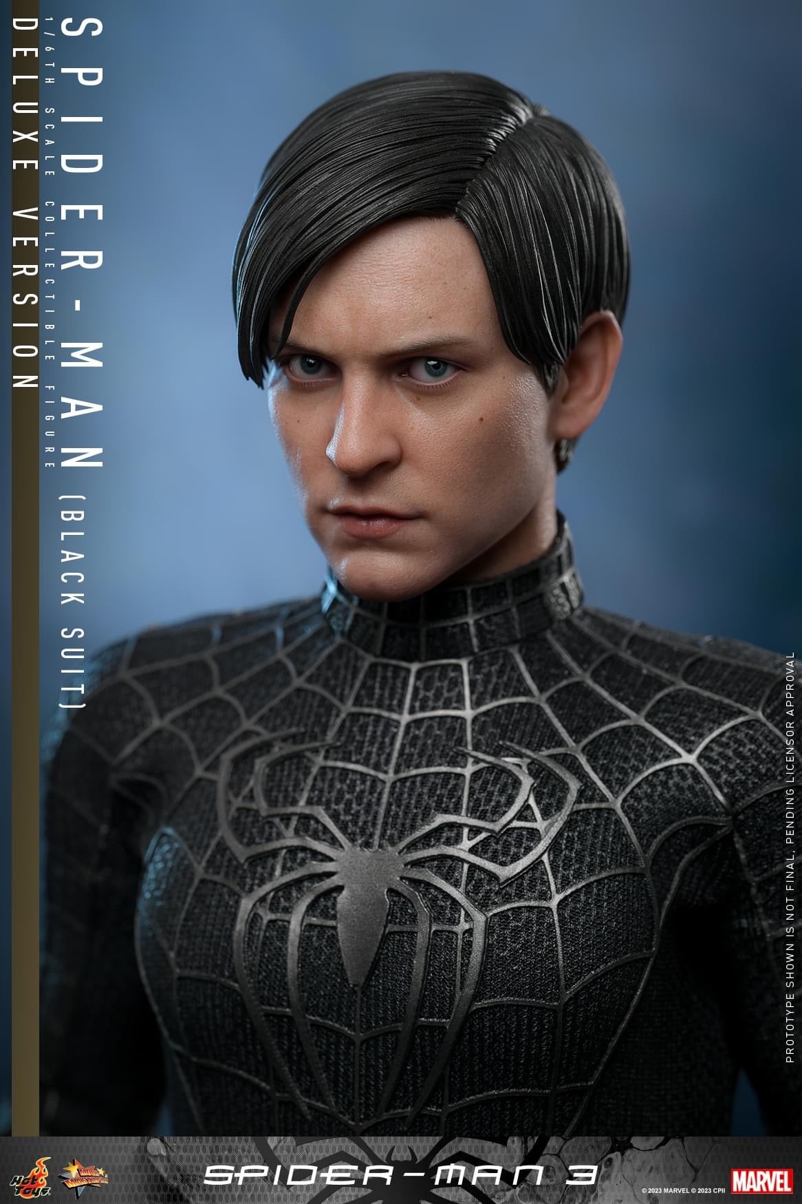 Preventa Figura SPIDER-MAN (Black Suit) (Deluxe Edition) - Spider-Man 3 marca Hot Toys MMS728 escala 1/6