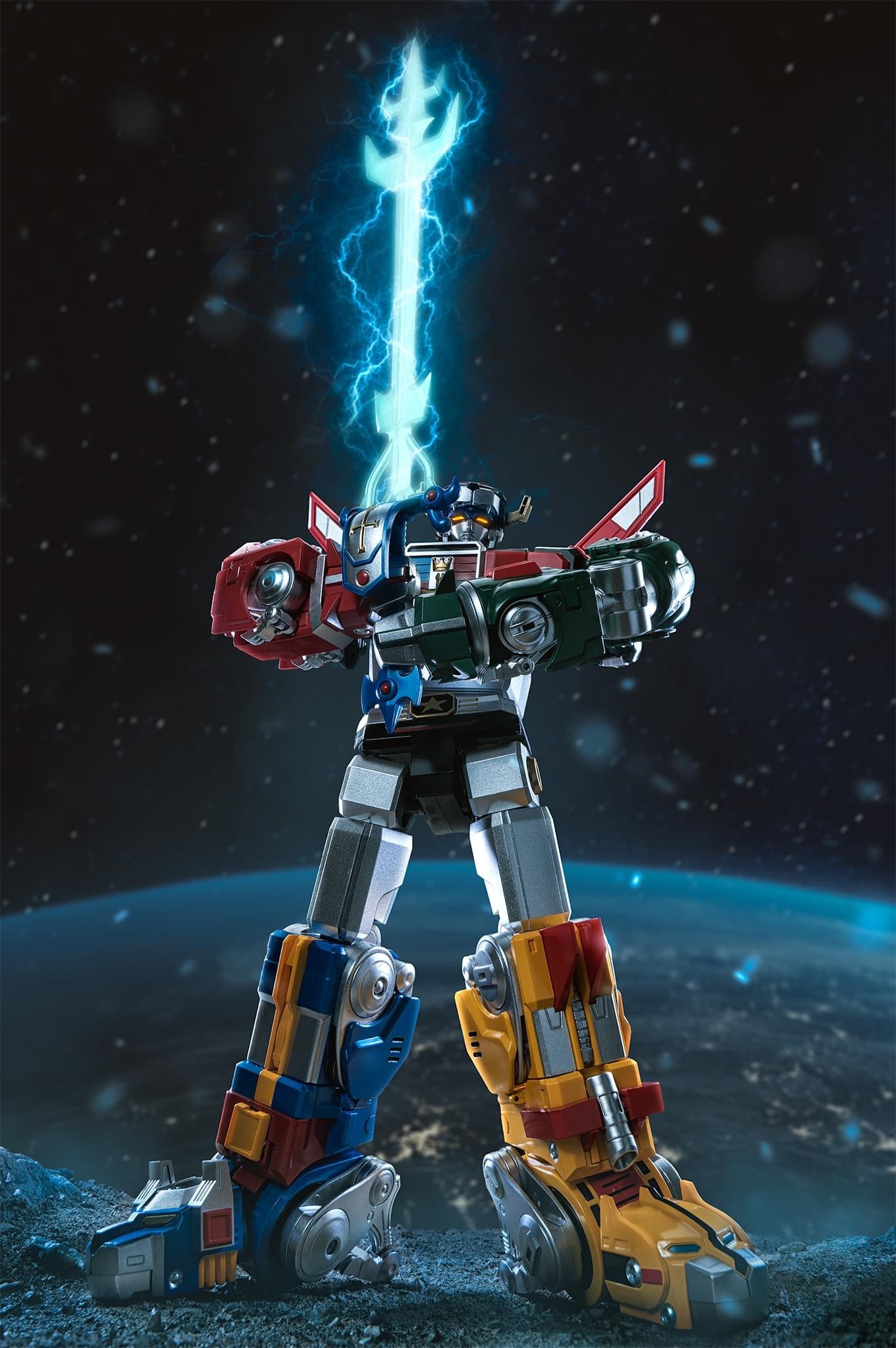 Pedido Figura ROBO-DOU Voltron - Voltron: Defender of the Universe marca Threezero 3Z0205 (27 cm)