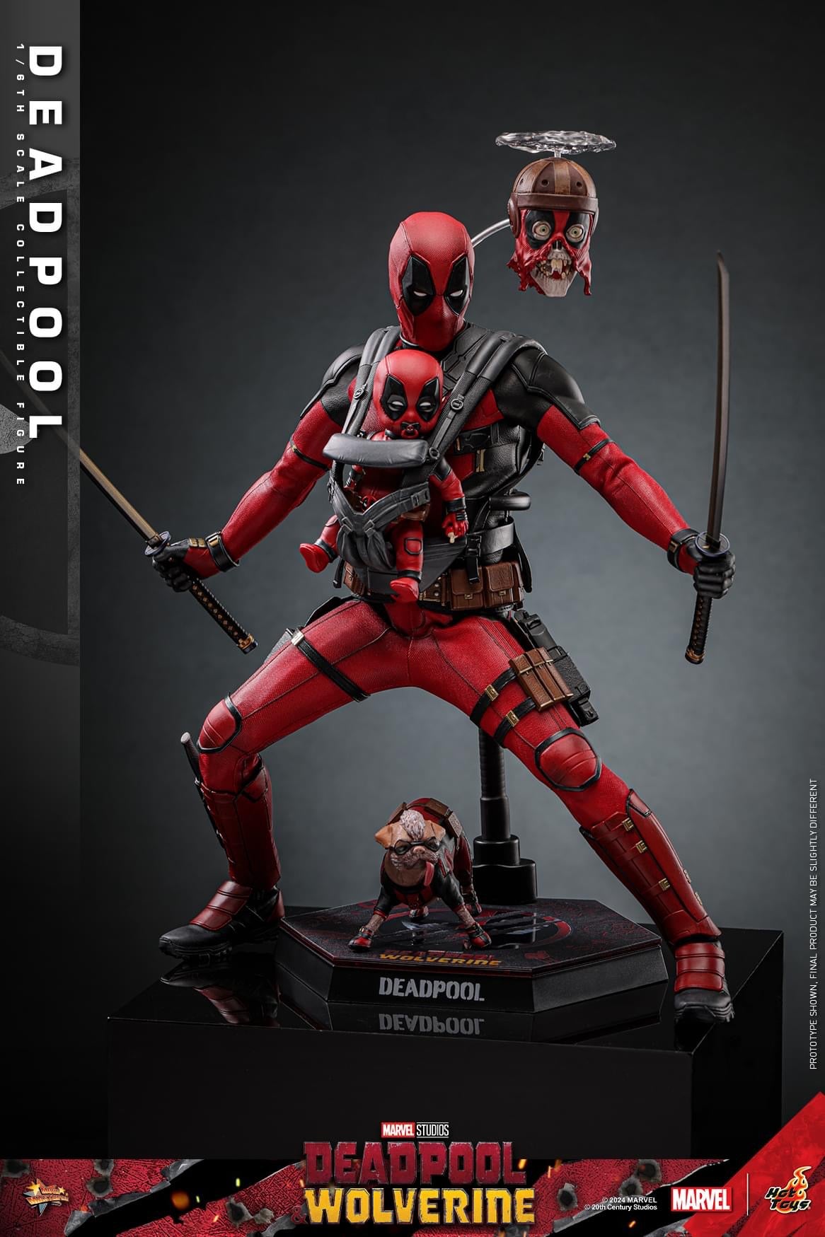 Preventa Figura Deadpool - Deadpool & Wolverine marca Hot Toys MMS746 escala 1/6