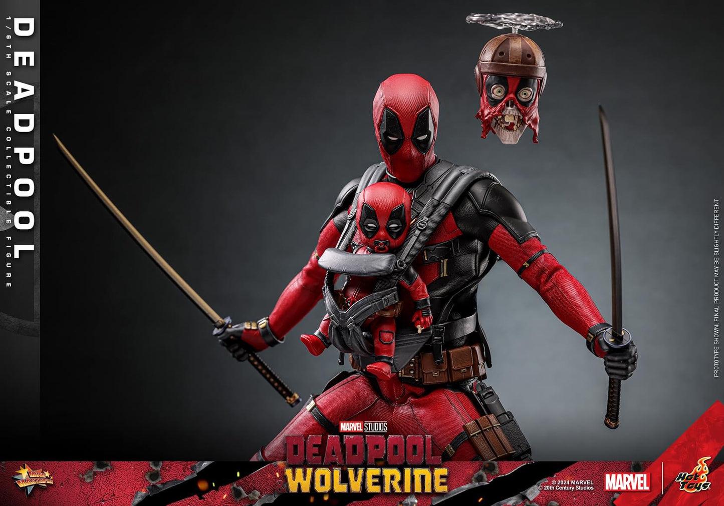 Preventa Figura Deadpool - Deadpool & Wolverine marca Hot Toys MMS746 escala 1/6