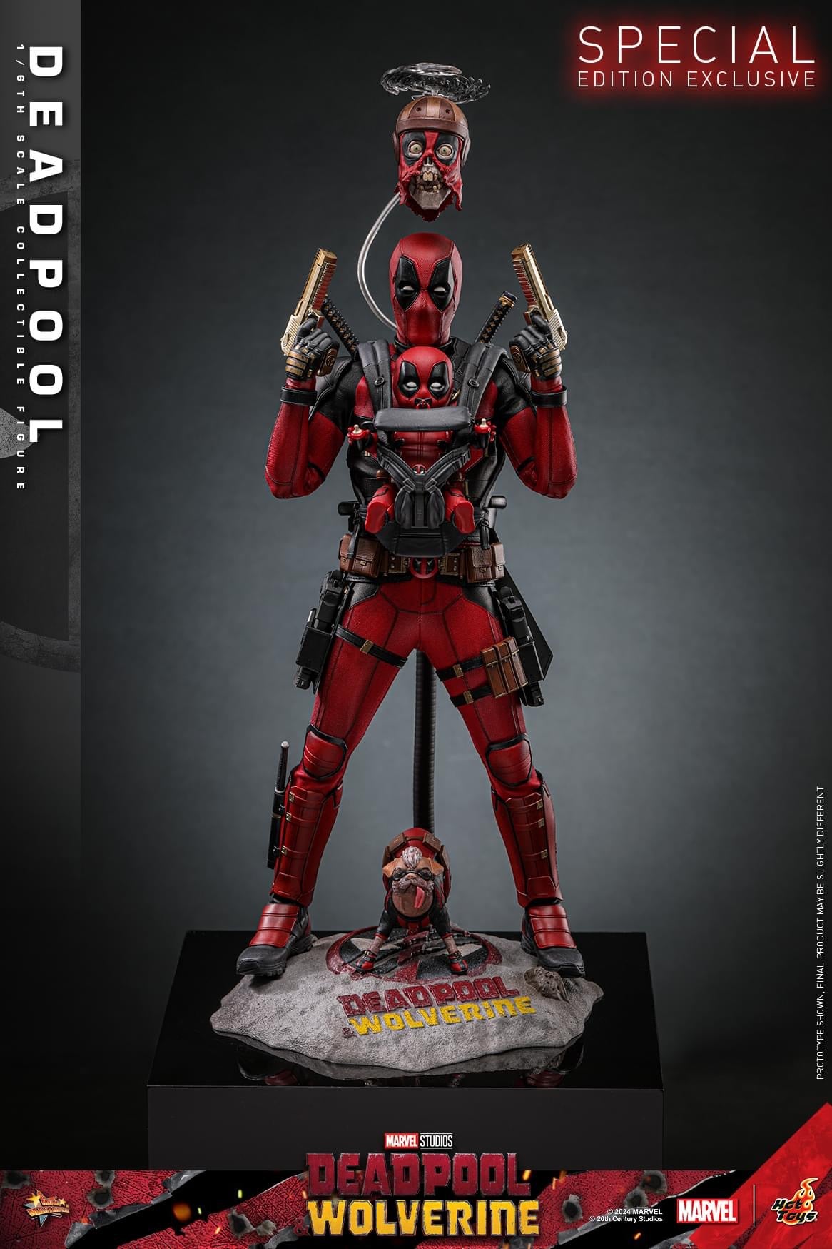 Preventa Figura Deadpool - Deadpool & Wolverine marca Hot Toys MMS746 escala 1/6