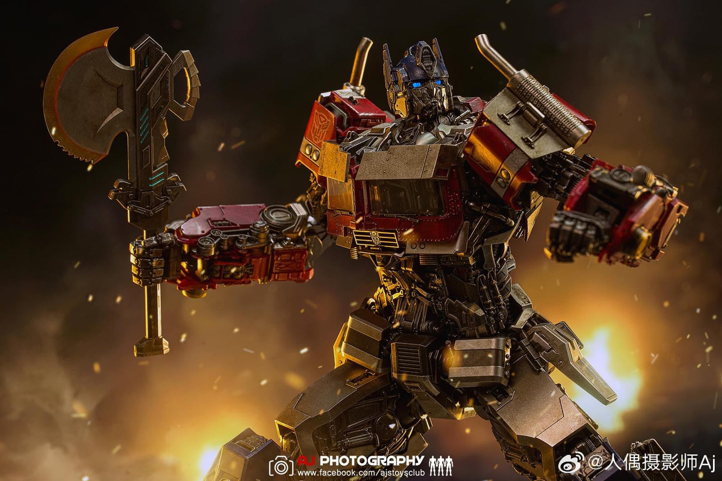 Pedido Figura DLX Optimus Prime - Transformers: Rise of the Beasts marca Threezero 3Z0432 (28.5 cm)