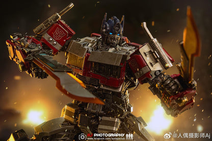 Pedido Figura DLX Optimus Prime - Transformers: Rise of the Beasts marca Threezero 3Z0432 (28.5 cm)