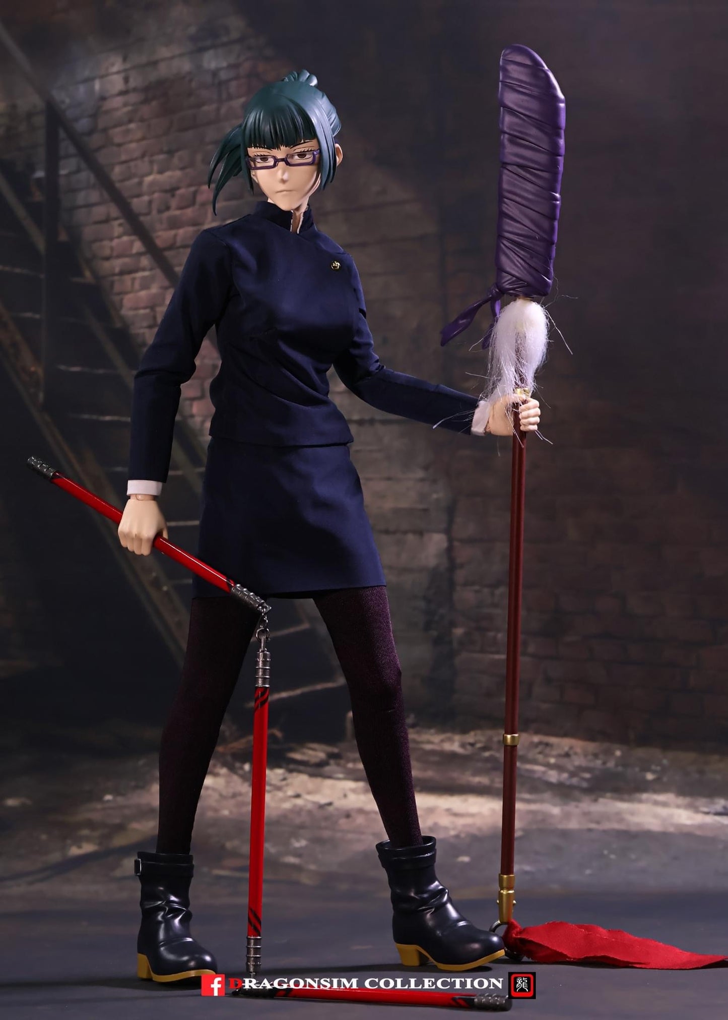 Pedido Figura Maki Zen’in - Jujutsu Kaisen - FigZero marca Threezero 3Z0413 escala 1/6