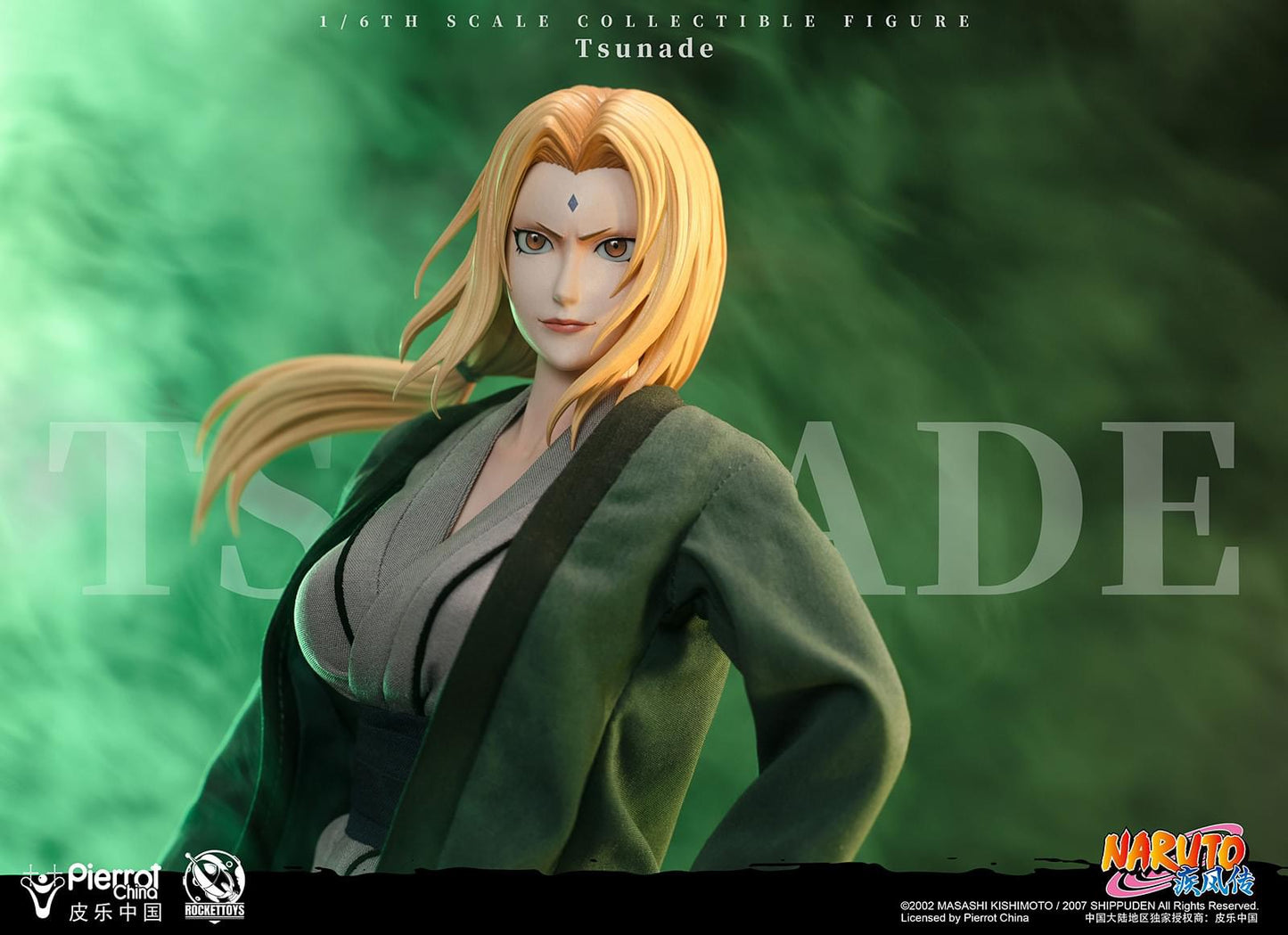 Preventa Figura Tsunade - Naruto Shippuden marca Rocket Toys ROC-009 escala 1/6