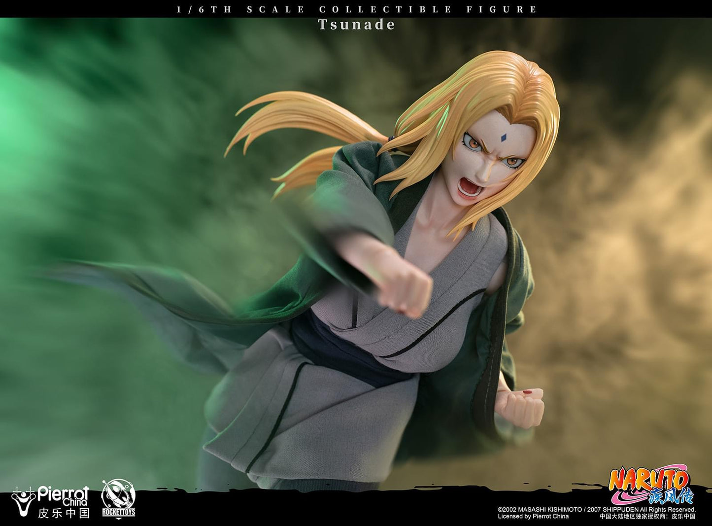 Preventa Figura Tsunade - Naruto Shippuden marca Rocket Toys ROC-009 escala 1/6