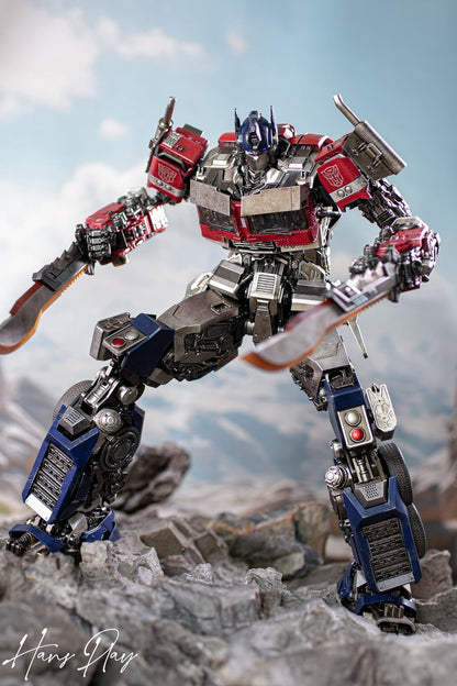 Pedido Figura DLX Optimus Prime - Transformers: Rise of the Beasts marca Threezero 3Z0432 (28.5 cm)