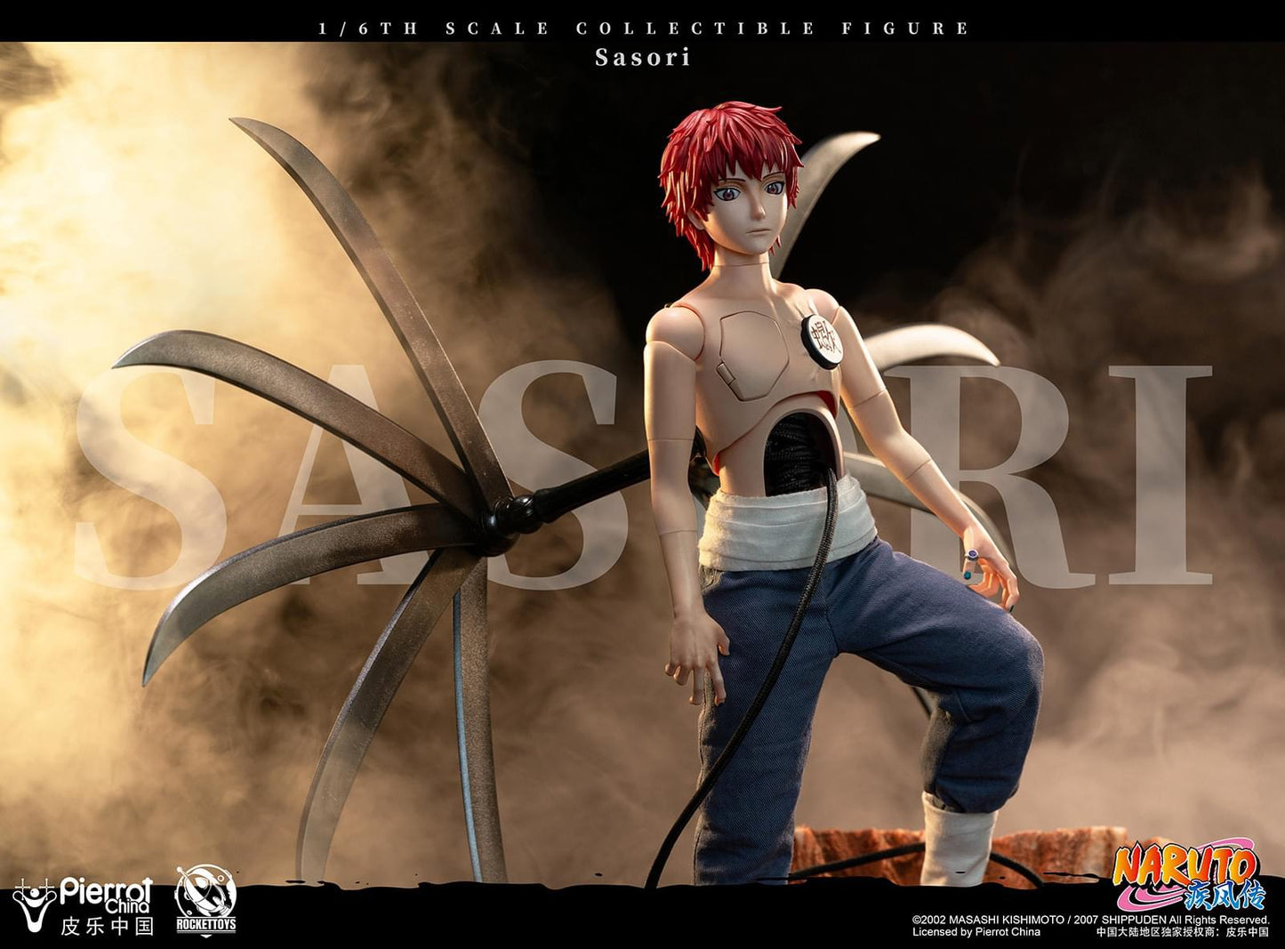 Preventa Figura Sasori - Naruto Shippuden marca Rocket Toys ROC-010 escala 1/6