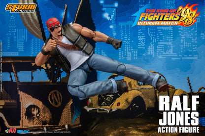 Preventa Figura Ralf Jones - The King of Fighters '98 Unlimited Match marca Storm Collectibles SKKF14 escala pequeña 1/12