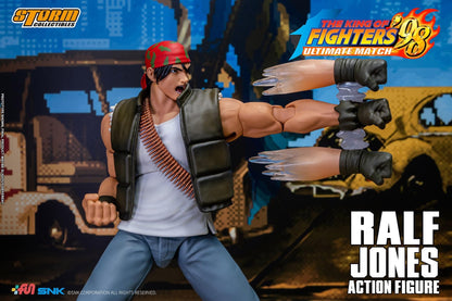 Preventa Figura Ralf Jones - The King of Fighters '98 Unlimited Match marca Storm Collectibles SKKF14 escala pequeña 1/12