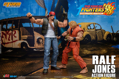 Preventa Figura Ralf Jones - The King of Fighters '98 Unlimited Match marca Storm Collectibles SKKF14 escala pequeña 1/12