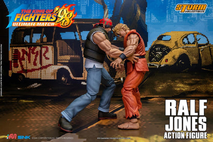 Preventa Figura Ralf Jones - The King of Fighters '98 Unlimited Match marca Storm Collectibles SKKF14 escala pequeña 1/12