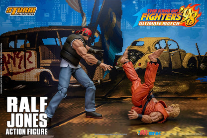 Preventa Figura Ralf Jones - The King of Fighters '98 Unlimited Match marca Storm Collectibles SKKF14 escala pequeña 1/12