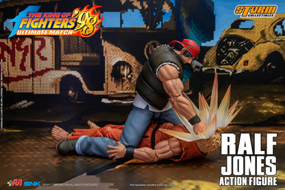 Preventa Figura Ralf Jones - The King of Fighters '98 Unlimited Match marca Storm Collectibles SKKF14 escala pequeña 1/12