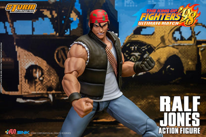 Preventa Figura Ralf Jones - The King of Fighters '98 Unlimited Match marca Storm Collectibles SKKF14 escala pequeña 1/12