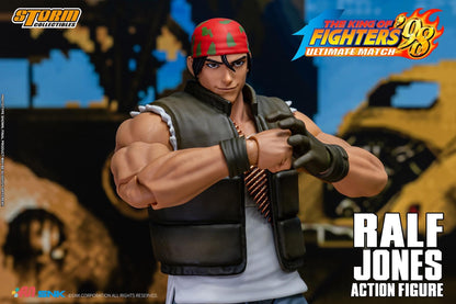 Preventa Figura Ralf Jones - The King of Fighters '98 Unlimited Match marca Storm Collectibles SKKF14 escala pequeña 1/12