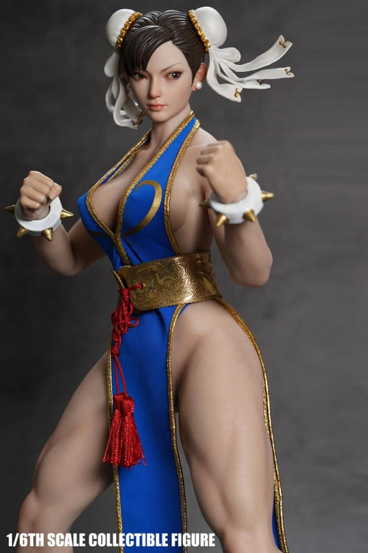 Preventa Figura Combat Goddess (Blue version) marca Play Toy P023B escala 1/6