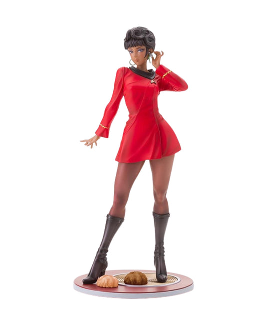 Preventa Estatua Operation Officer Uhura- Star Trek: The Original Series Bishoujo marca Kotobukiya escala 1/7