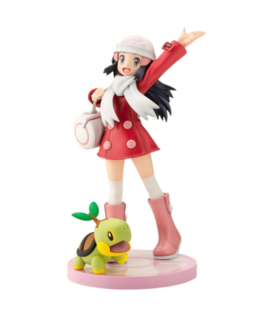 Pedido Estatua Dawn with Turtwig - Pokemon - ArtFX J marca Kotobukiya escala 1/8