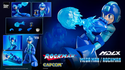 Preventa Figura MDLX Mega Man / Rockman marca Threezero 3Z0572 escala pequeña 1/12