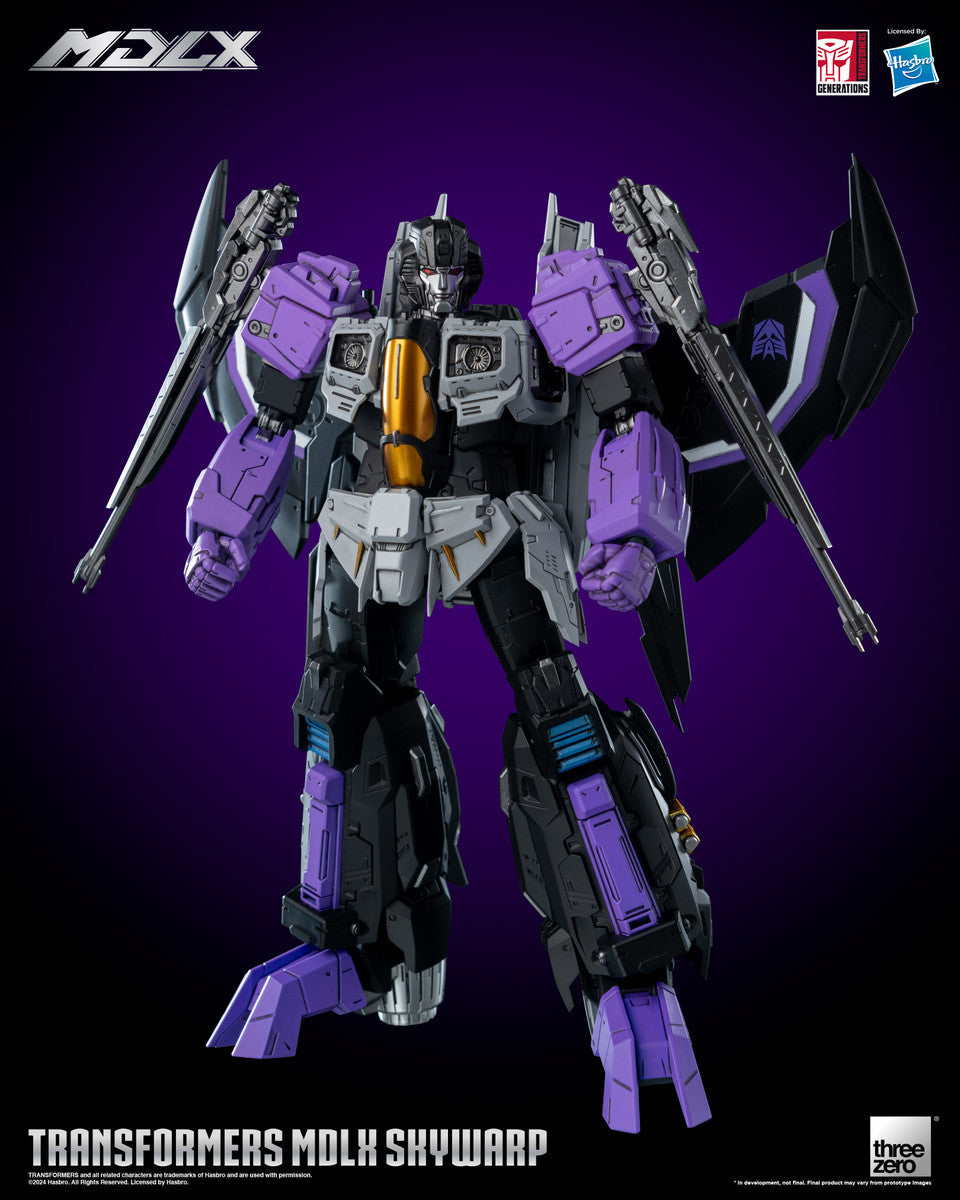 Pedido Figura MDLX Skywarp - Transformers marca Threezero 3Z0663 (20 cm)