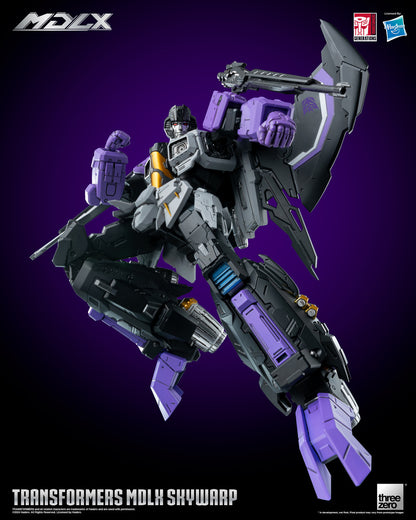 Pedido Figura MDLX Skywarp - Transformers marca Threezero 3Z0663 (20 cm)