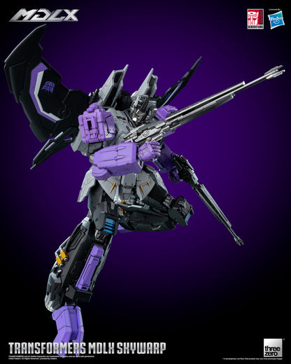 Pedido Figura MDLX Skywarp - Transformers marca Threezero 3Z0663 (20 cm)