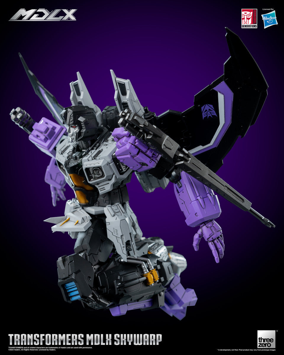 Pedido Figura MDLX Skywarp - Transformers marca Threezero 3Z0663 (20 cm)