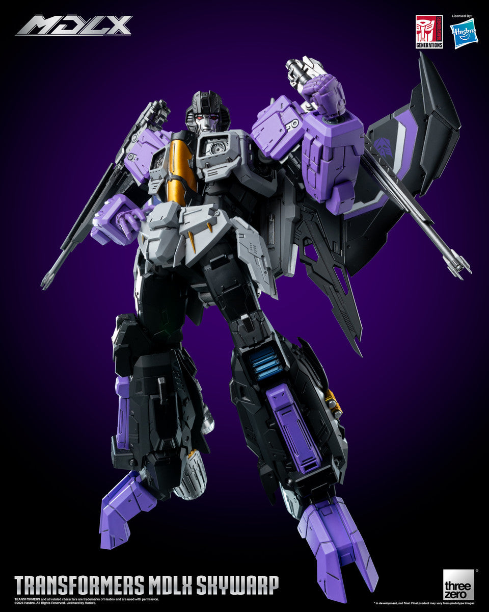 Pedido Figura MDLX Skywarp - Transformers marca Threezero 3Z0663 (20 cm)