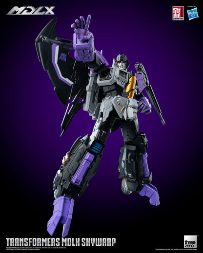 Pedido Figura MDLX Skywarp - Transformers marca Threezero 3Z0663 (20 cm)