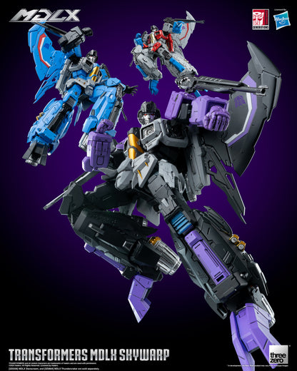 Pedido Figura MDLX Skywarp - Transformers marca Threezero 3Z0663 (20 cm)