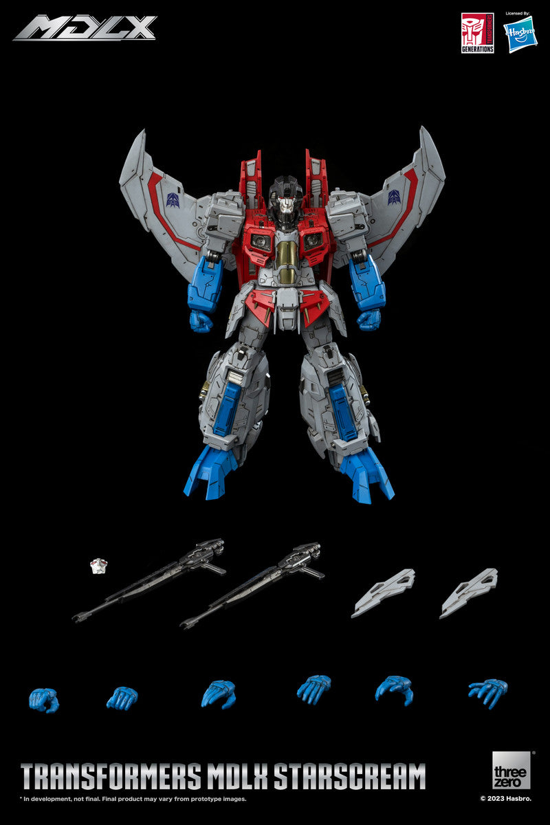 Pedido Figura MDLX Starscream - Transformers marca Threezero 3Z0336 (20 cm)