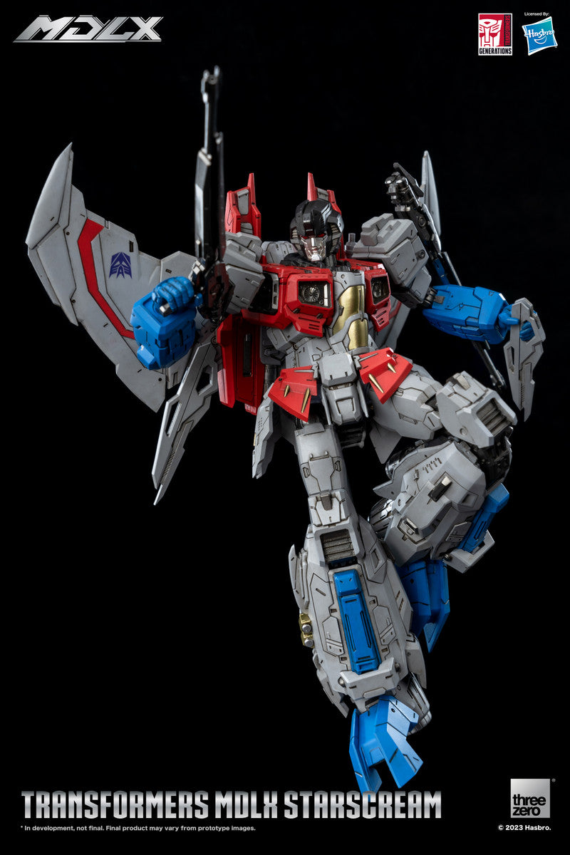 Pedido Figura MDLX Starscream - Transformers marca Threezero 3Z0336 (20 cm)