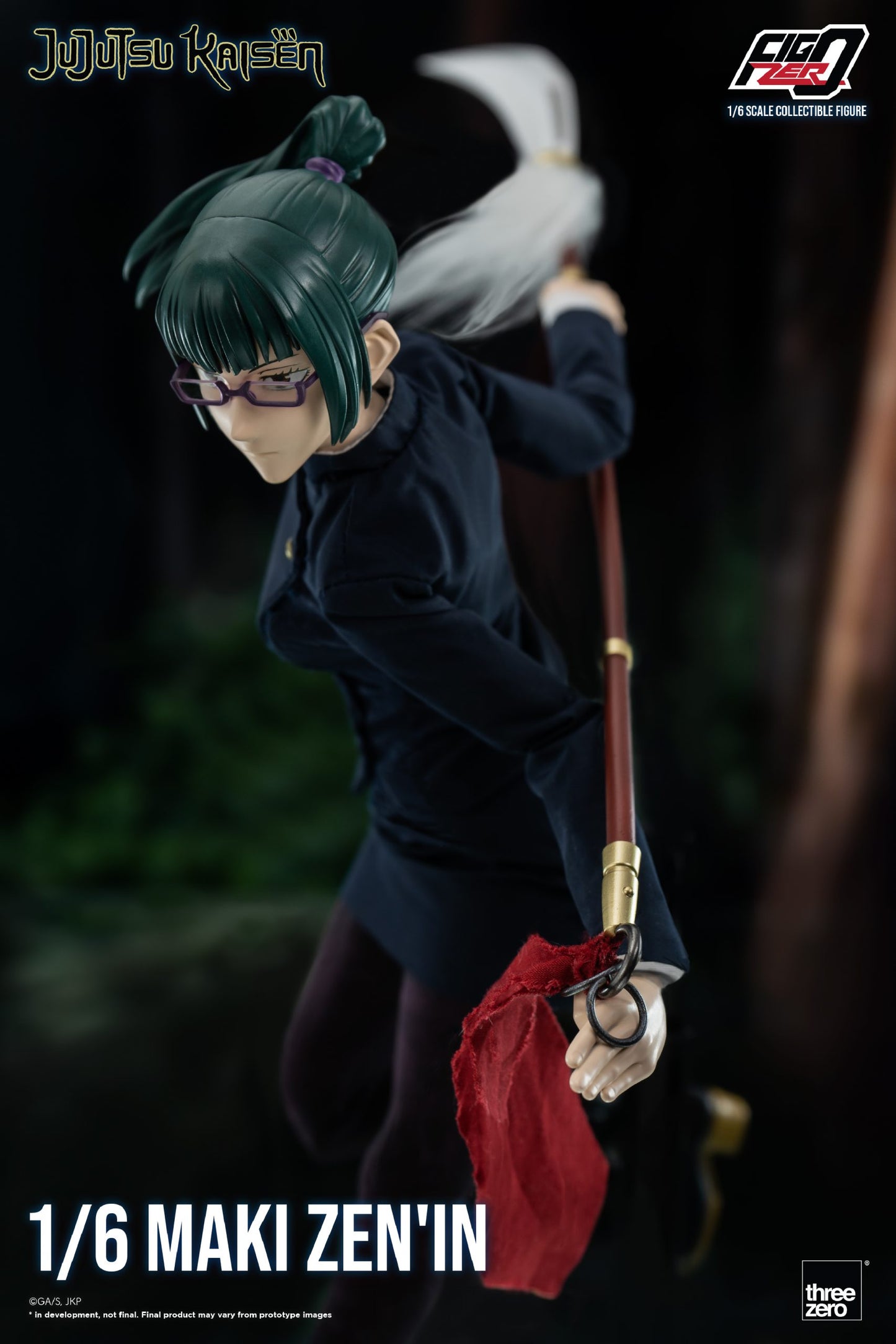 Pedido Figura Maki Zen’in - Jujutsu Kaisen - FigZero marca Threezero 3Z0413 escala 1/6