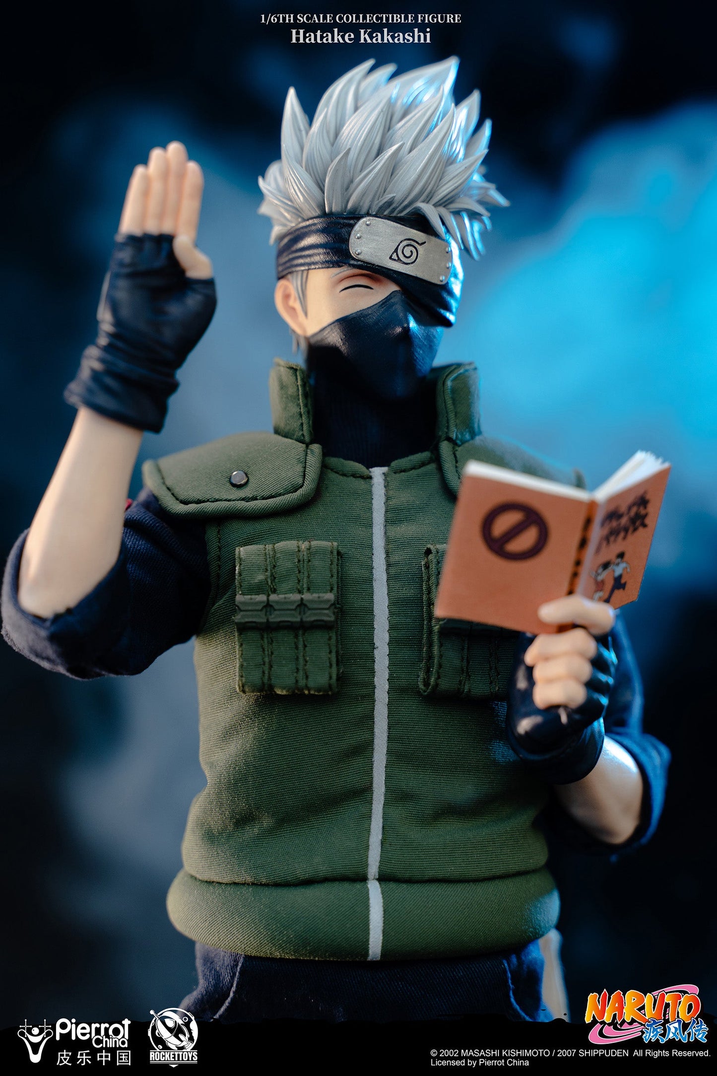 Pedido Figura Hatake Kakashi - Naruto marca Rocket Toys ROC-004 escala 1/6