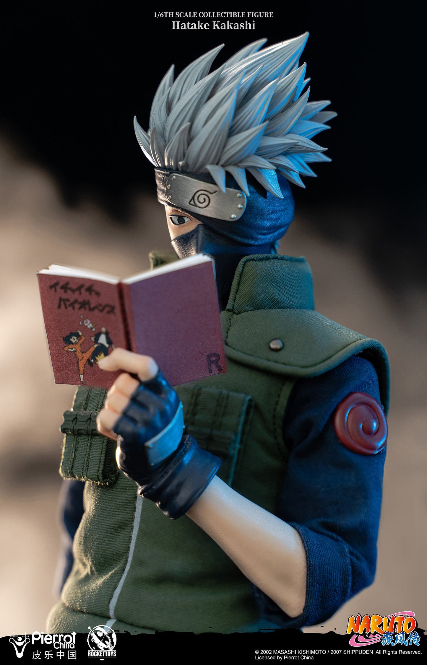 Pedido Figura Hatake Kakashi - Naruto marca Rocket Toys ROC-004 escala 1/6