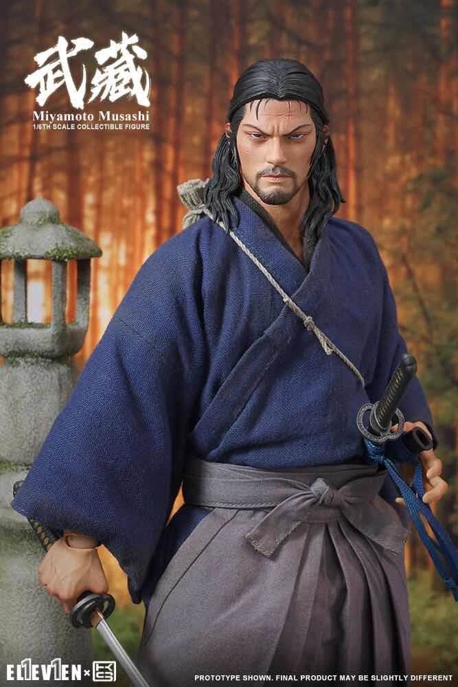 Pedido Figura Miyamoto Musashi marca Eleven x Kai Studios EXK008 escala 1/6 (relanzamiento)