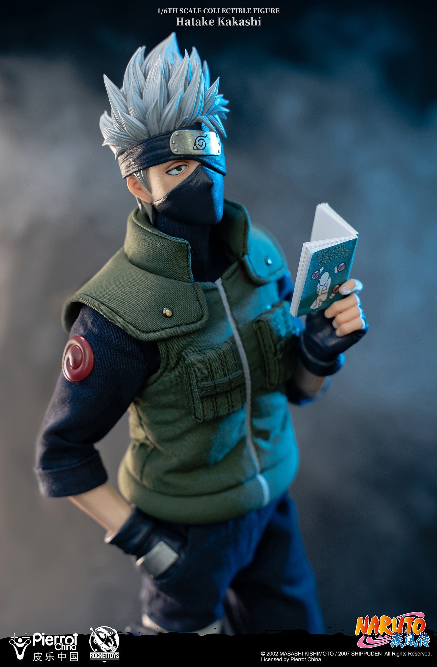 Pedido Figura Hatake Kakashi - Naruto marca Rocket Toys ROC-004 escala 1/6