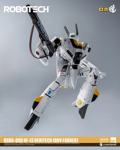 Preventa Figura ROBO-DOU VF-1J Veritech (Roy Fokker) - ROBOTECH marca Threezero 3Z0305 escala 1/72