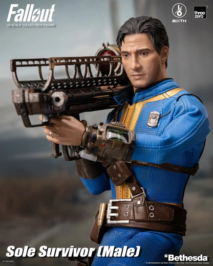 Preventa Figura Sole Survivor (Masculino) - FALLOUT marca Threezero 3Z0541 escala 1/6